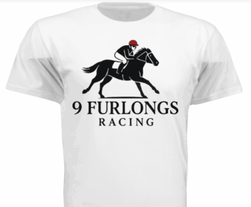 9 Furlongs Racing T-Shirt